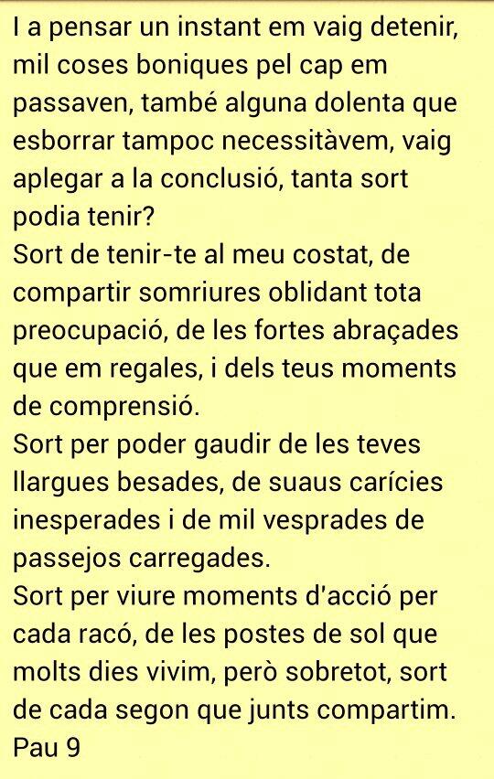 PauSollana's tweet photo. #tweetpoema 55 #Pau9 
Sort http://t.co/PqRi9RPTwP