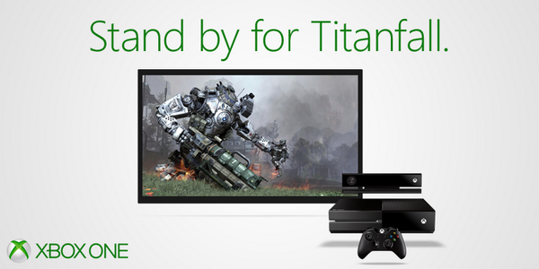Xbox's tweet image. One of 2014's most titanic gaming experiences is about to begin. Do you have your #XboxOne?