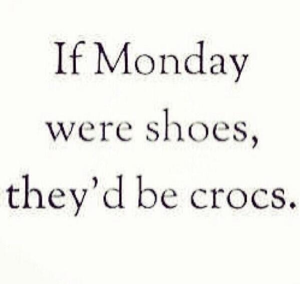 bex400bd's tweet photo. True #crocs #mondaybumday http://t.co/yYf48EaMgY