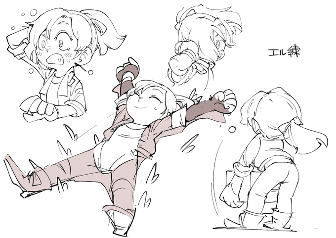 お絵かき:機動戦士ガンダムZZ エル練 