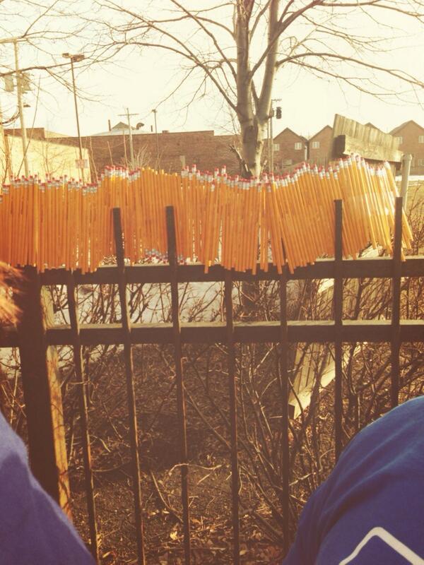 phillipcantor's tweet image. “@MTAS_Chicago: @MTAS_Chicago pencils for children opting out all across the city #IceTheISAT #optout http://t.co/Zn4SjaJD5X”