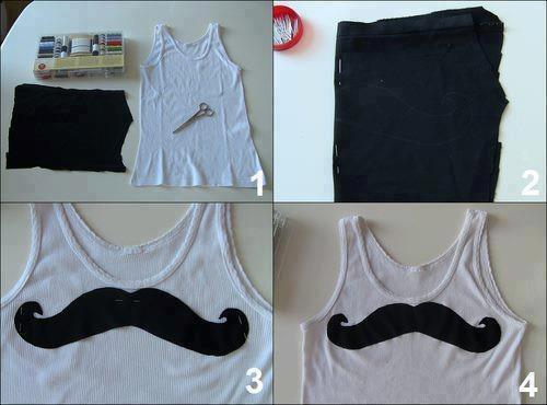 DiyTutoriales2's tweet image. Remera mostacho RT :)