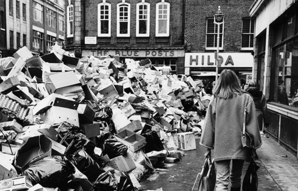historicalLDN's tweet photo. 1978. Broadwick Street, Soho, after the riots. http://t.co/XJQ0JNALH1