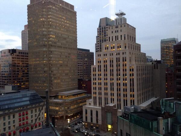 Beautiful view <a href="/BinghamLaw/">Bingham</a> office! Great space for our #MomoBoston event!