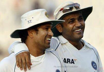 LegendsSports23's tweet photo. The best pair starting in the world @sachin____rt  @virendersehwag . #IESEGSMM http://t.co/jHunBjp1pj