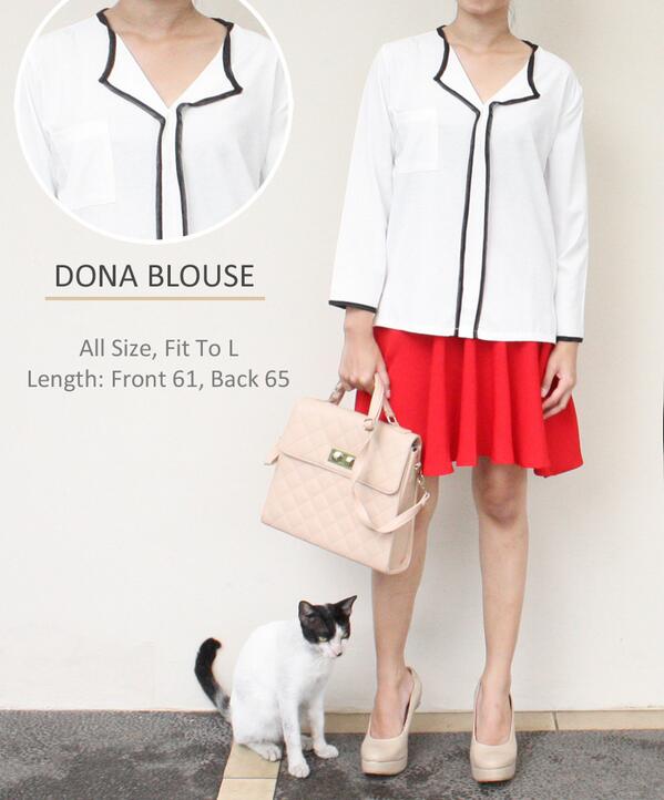 finger_tipstore's tweet photo. #update_FT Dona Blouse IDR 85k | All Size (Fit To L) | Length, front 61, back 65 | Bahan: Kulit Jeruk Halus http://t.co/Rb4zQcx8wt