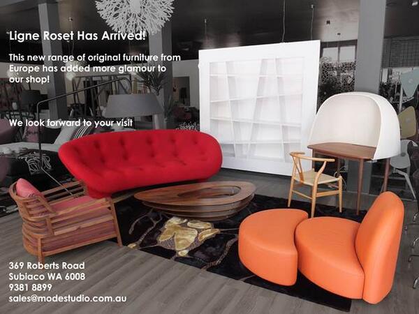 ModeStudioWA's tweet image. Ligne Roset has arrived at Mode! Come down and check it out.