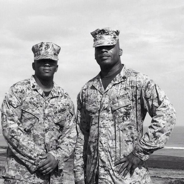 damienmarley's tweet photo. Iwo Jima. Black and white make it look classic http://t.co/B9ni8P78Mu