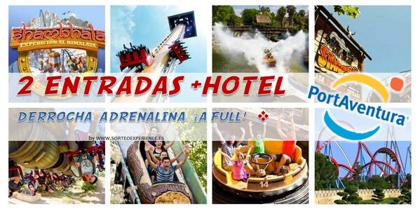 Sorteo_Exp's tweet photo. Tu lo quieres! #SorteoExperience te lo REGALA! #PortAventura te espera! Entra en nuestra web y participa! http://t.co/EGZxKndA2b