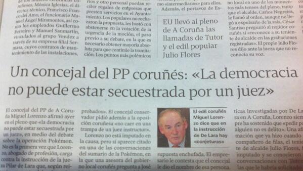 Sólo los políticos la pueden secuestrar, maltratar, etc.