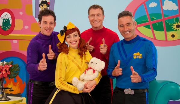 TheWiggles's tweet photo. Good luck to our friends at The Children’s Hospital at Westmead for the Bandaged Bear Appeal this month @BandagedBear http://t.co/IUw1DoYmmL