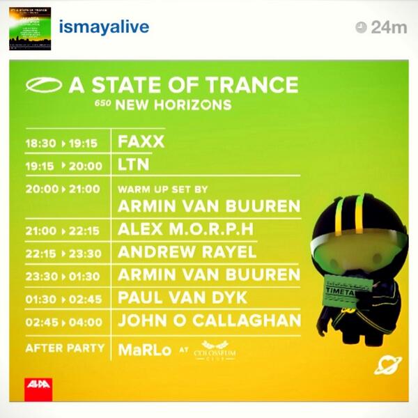 4 more days to #ASOT650ID can't wait...