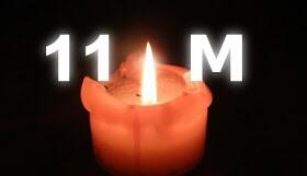 Colmenero's tweet photo. En recuerdo y memoria de las víctimas del 11-M.  #11M10Aniversario #11M #11Memoria http://t.co/kDAfl6nmM7
