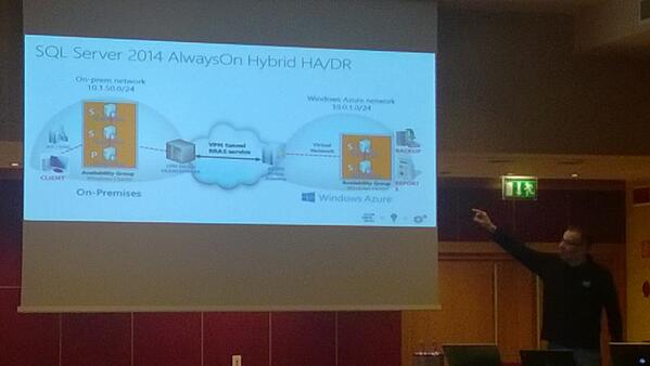 matusa69's tweet image. #Sql2014 e funzionalità Hybrid by @francedit #SQLC2014 #AlwaysOn #Azure