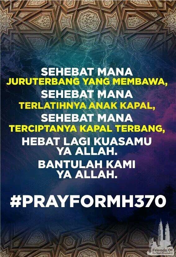 botaktransit's tweet photo. #DoaUntukMH370 http://t.co/A35zwzKn33