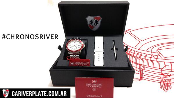 ElMasGrannde's tweet photo. ¡El reloj oficial de #River puede ser tuyo! Mencioná #ChronosRiver y participá. http://t.co/mJpdeeR165 http://t.co/rOfA5HV0uU