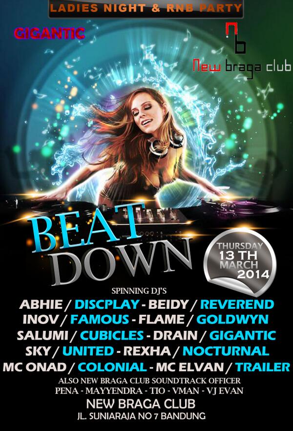 #NEXT MAR'13 'RnB NIGHT PARTY' <a href="/NewBragaClub/">NewBragaClub</a> w <a href="/Abhieandana/">Nicky andana</a> @BeidyReverend @inov234 @flame_goldwyn @salumiknc
