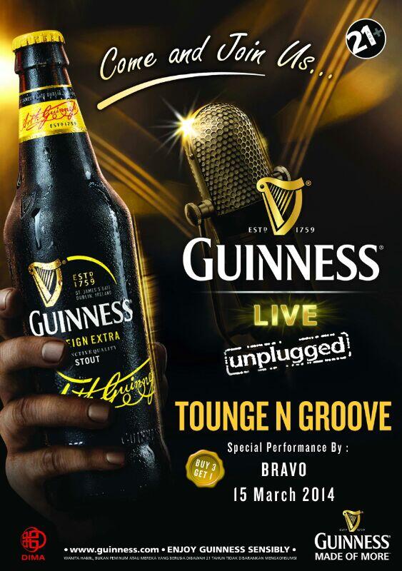 EXIT9_ID's tweet photo. SATURDAY be @TongueNgroove_ and enjoy @GuinnessID Live Unplugged and our special promo! http://t.co/JphGJ9hiIl
