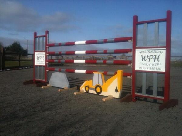 A lovely new fence headed our way sponsored by Wordingham Plant Hire. wordinghamplanthire-ltd.co.uk