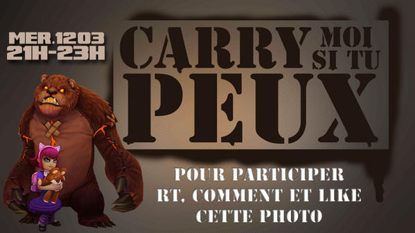 Superzouloux's tweet photo. Pour participer à l’émission du Mercredi 12/03 et tenter de gagner un skin League Of Legends, RT ! #eclypsia  @UMADTv http://t.co/T6BHnaOEJS