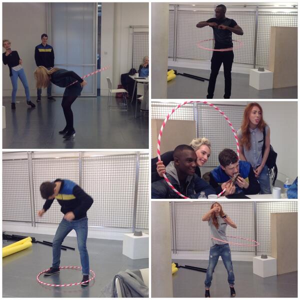 FCUK's tweet photo. It's getting pretty competitive on our photo-shoot today @HornRebecca @ImDeewills #BTS http://t.co/W3t9k3Slqt