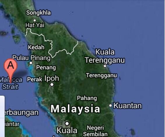 Malaysia Airlines Flight MH370 made it as far as Malacca Strait