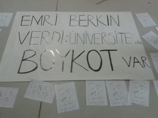 Emri Berkin verdi!!! Boykot varrrr!