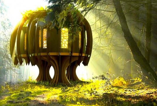 This enchanting Quiet Treehouse provides a safe, magical haven in a noisy world bit.ly/1ngbw8F
