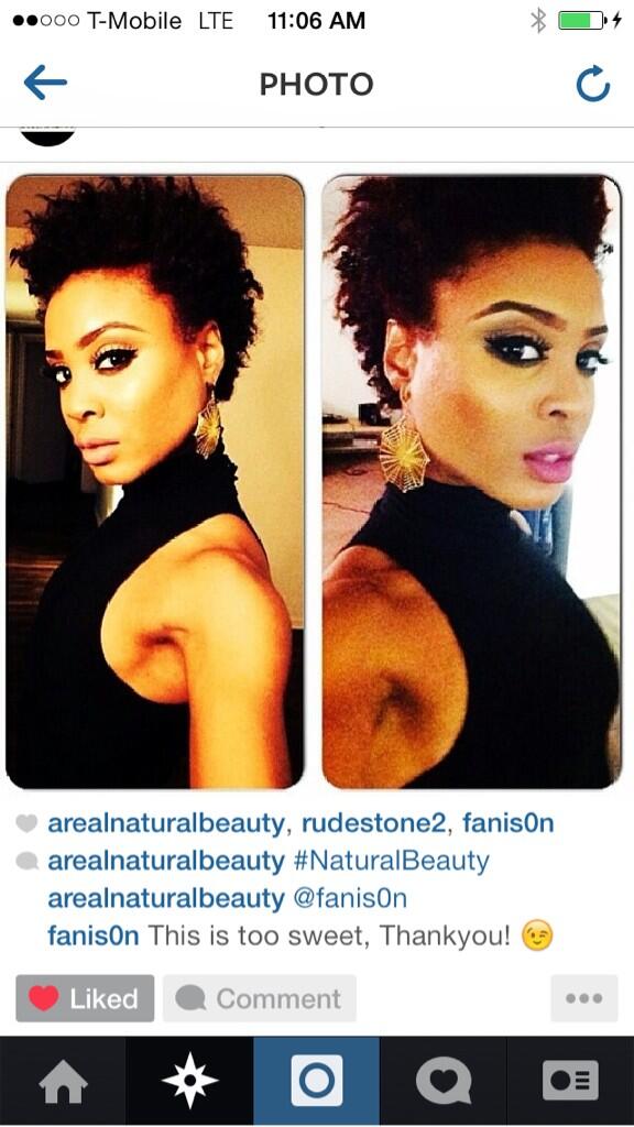 Big S/O to my new follower @Arealnaturalbeauty for posting my pic on her IG, pretty cool #Thankyou #pplareawesome 😁☺️