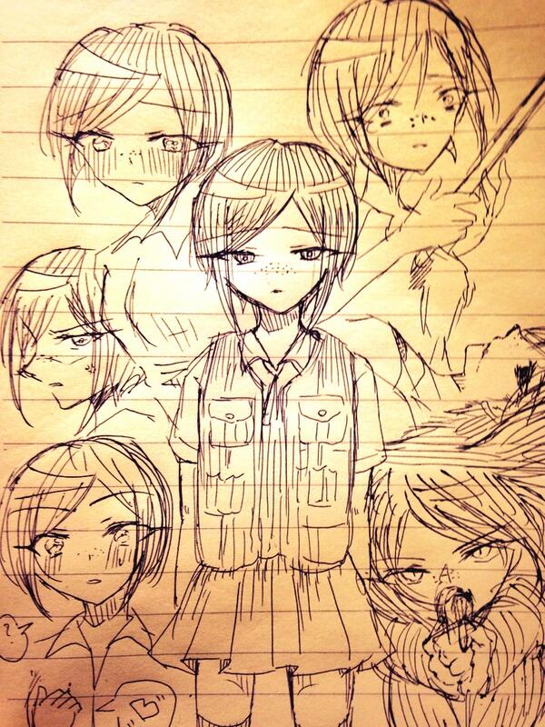 rnsk131's tweet photo. 戦刃むくろちんオンパレードたのしい http://t.co/qPKrF6OCn6