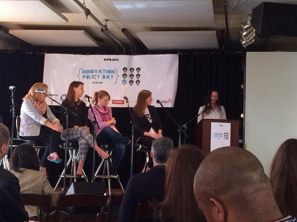 Innovation policy day at SXSW Frazee, Wolbers, Sternburg and Mc Aulliffe #ipd2014