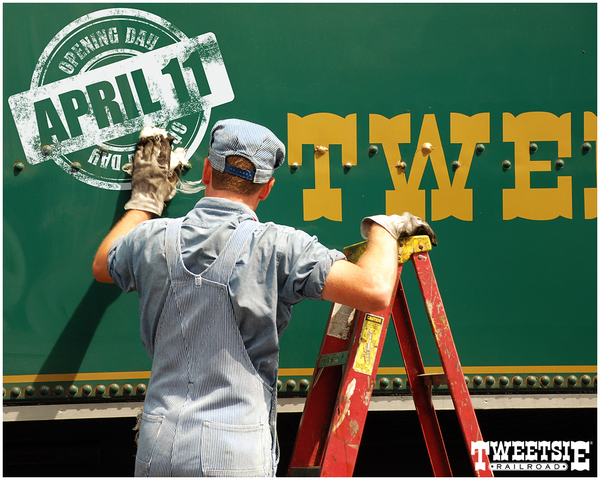 TweetsieRR's tweet image. OPENING DAY IS 1 MONTH AWAY! Visit Tweetsie's Facebook page for a chance to win 4 TICKETS! on.fb.me/1ngSNK1
