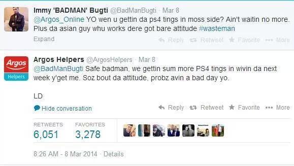 Argos Twitter Argos Twitter