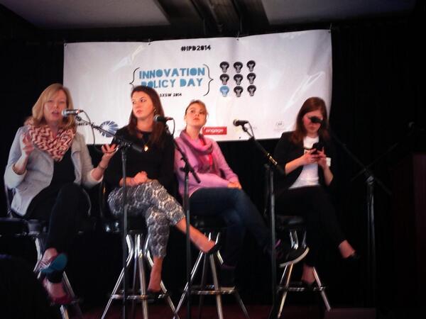 Well said @alisternburg : 'Great to have all women panel but it shouldn't be so uncommon'  #ipd2014  #SXSW2014 #CEA