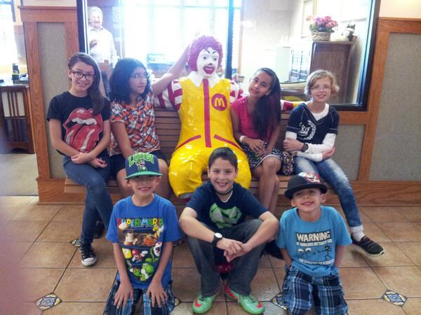 Thank you for your donation! Arlette, Fatima, Olivia &amp; Rebecca, Girl Scouts Troop 61576