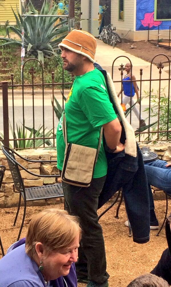 SXSW Craft tip: Have an old UGG boot laying around? Turn it into a hat. #pinterestdouche #SXSW #SXSW14 #DXDW