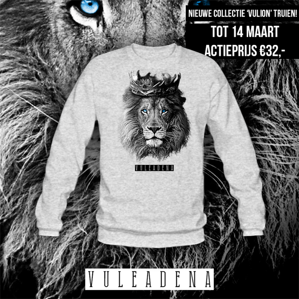 Nu actieprijs tot 14 maart op de nieuwe Vuleadena crewneck!
Te bestellen op vuleadena.com