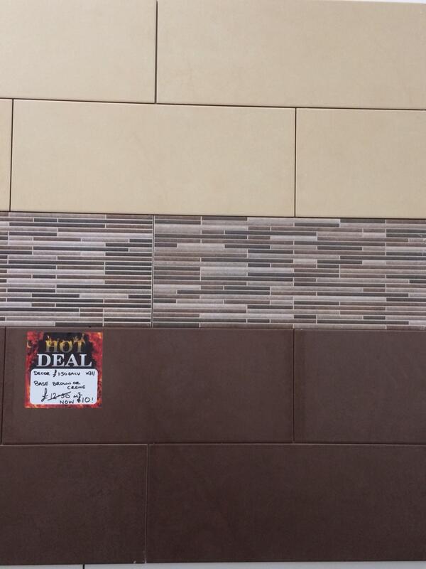 GillTile's tweet image. Don't miss this unbelievable offer! Just £ 10 sq m for coffee / cream wall tile &amp;amp; co-ordinating decor.