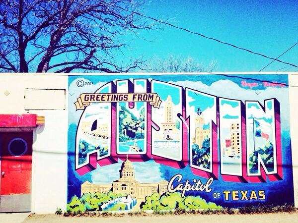 neimanmarcus's tweet photo. The sun is finally shining in Austin, and we're out exploring. #NMatSXSW http://t.co/RLhtPdo6ZV