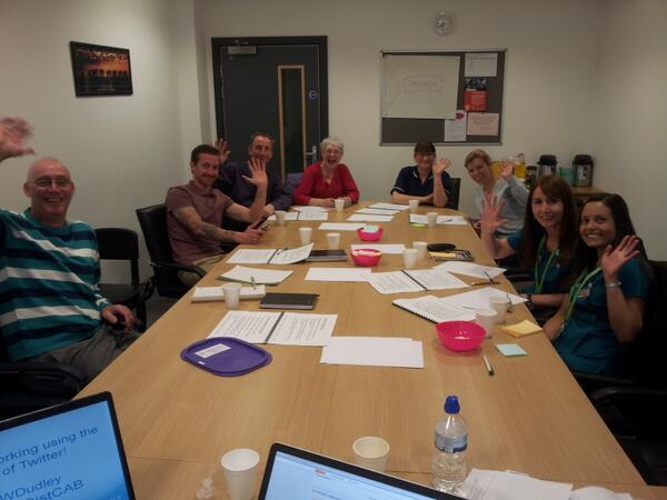 Our 4th group of Information Champions raring to go! #InfoChamps @DudleyDistCAB @MIRDudley