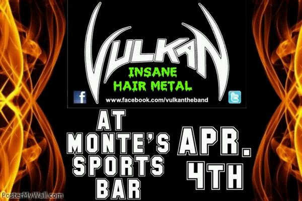 Come #party at #Monte's #sports #bar in #spring #lake #park #Minnesota #hair #metal and check out the #new #lineup