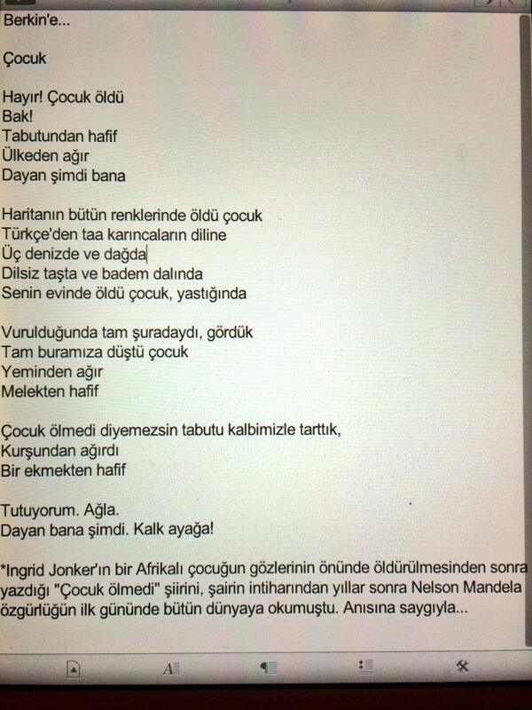 Benden böyle... Sen de söyle...