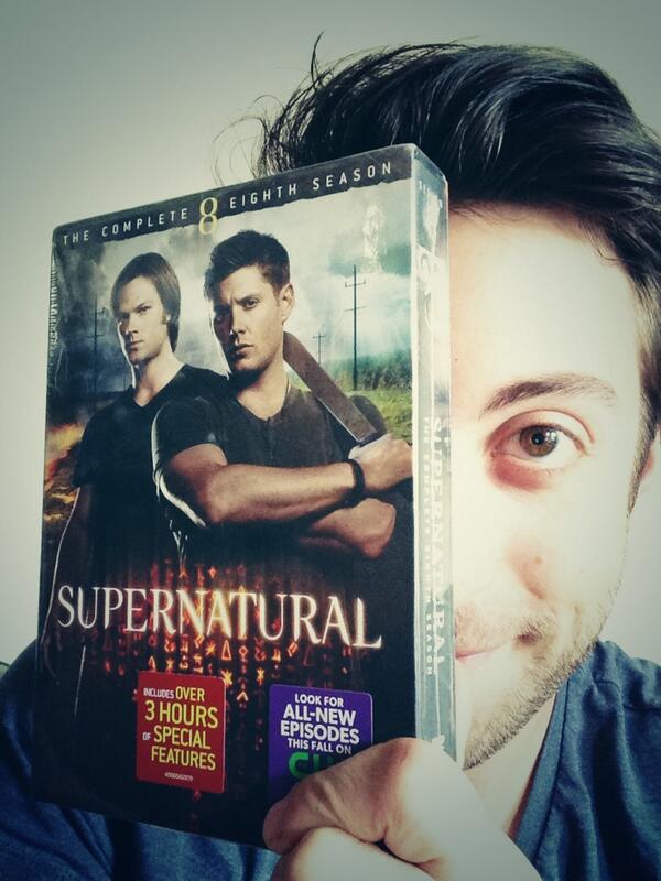 RealAdamRose's tweet image. In preparation for #VanCon I'm sending an #SPNFamily member a signed #SPN Season 8 DVD. RT for your chance to win it.
