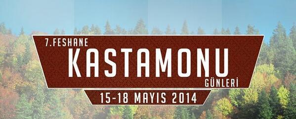 Geri sayım başladı...  7. FESHANE KASTAMONU GÜNLERİ 15-18 Mayıs tarihlerinde.BÜYÜK BULUŞMAYA DAVETLİSİNİZ...