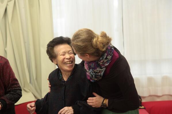 Praying for Japan. "Con-solatio is present in all suffering, the consolation of God's compassionate love."