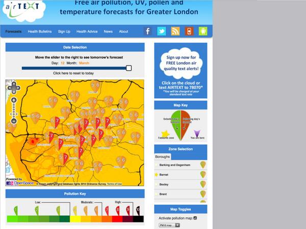 CleanAirLondon tweet picture