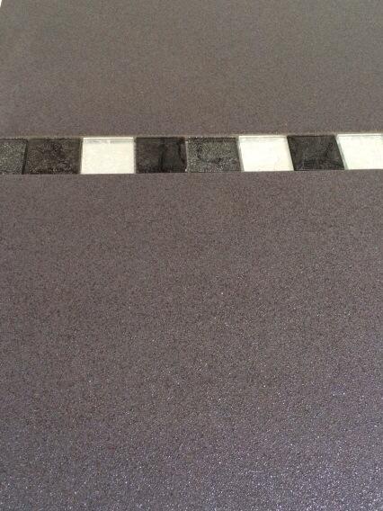 GillTile's tweet image. A bit of sparkle! Black textured wall / floor. £18 sq m. Adds glamour to any room; feature wall or non-slip floor