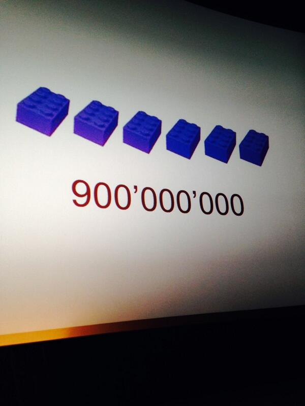 thisisaliceko's tweet image. Oh the possibility. 6 #Lego blocks = 900 hundred million combinations @benedictmarsh #CYPprogram