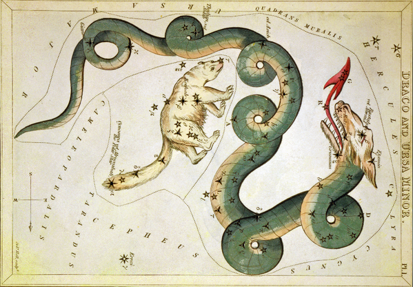 ¿#SabiasQue existen  88 constelaciones oficialmente reconocidas? (dibujo de1825 )  via <a href="/pickover/">Cliff Pickover</a>