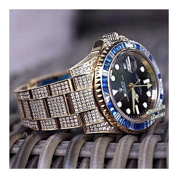 rolex gmt iced out